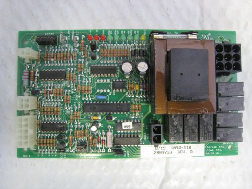 Manitowoc 2009733 1092-110 ice machine control circuit board used free shipping for sale