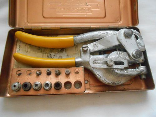 Metal working tool punch no. 5 jr. whitney-jensen for sale