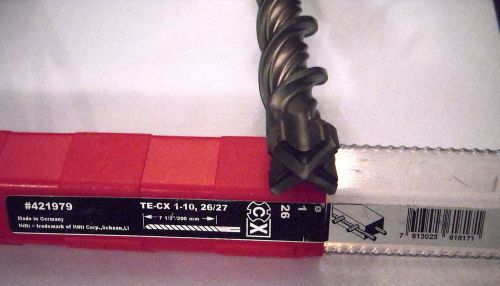 New Hilti TE-CX 1&#034;-10 Rotary Hammer Drill Bit SDS+ Shank #421979