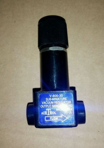 Airtrol v-800-10 subminiature vacuum regulator. new. free shipping for sale