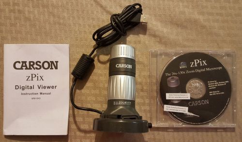 Mm640 carson zpix digital zoom 35-165x microscope mm-640 replacement microscope for sale