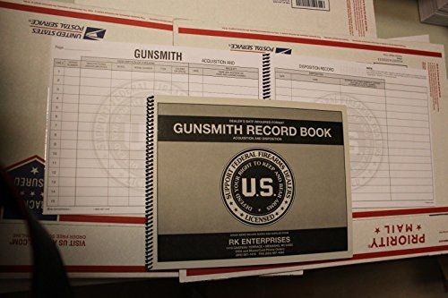 Rk enterprises gunsmith record book (1000 entry) for sale