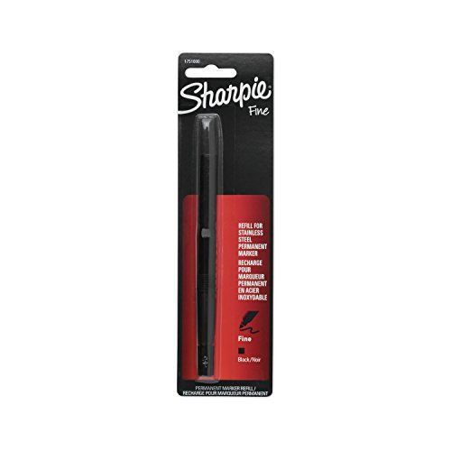 Sharpie 1751000 Stainless Steel Fine Point Refill, Black