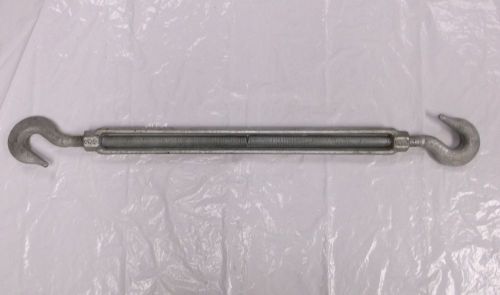 Galvanized turnbuckle  hook &amp; hook 3/4&#034; x 18&#034; for sale