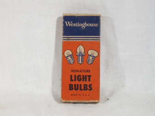 No. 313 Westinghouse AVIATION Light Bulbs w/Box