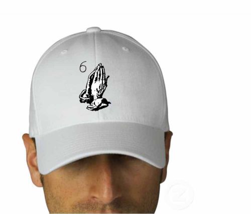 Drake ovo 6 God pray white hats accessories baseball cap hat Men&#039;s