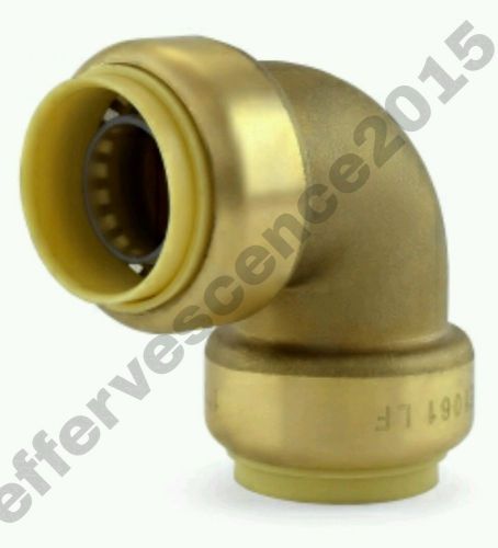 1&#034; Sharkbite Style (Push-Fit) Push to Connect Lead-Free Brass Elbow