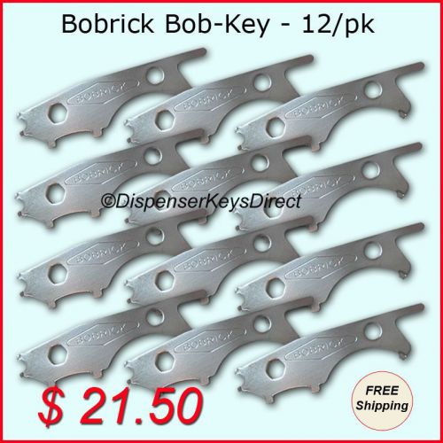 Bobrick &#034;bob-key&#034; for liquid soap dispensers &amp; toilet tissue spindles - (12/pk.) for sale