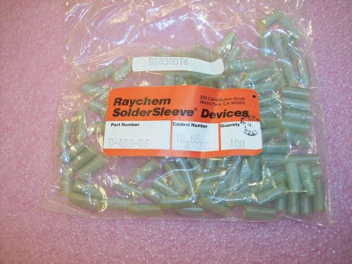 Qty (100) d-438-06 raychem heat shrinkable  sleeves for sale