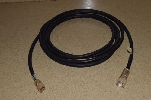 ^^ CONSOLIDATED RG 214/U COAX CABLE - APPROX 12 FT LONG