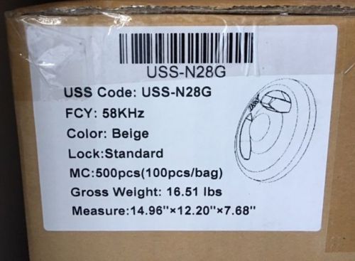New 500 pcs. uss hawkeye security sensor ink tags for sale