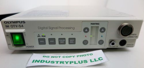 Olympus OTV-S4 Digital Signal Processing Endoscopy Camera System Works Free Ship