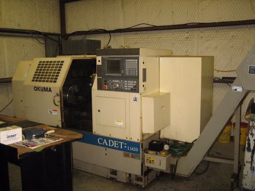 1997 OKUMA L 1420 CADET CNC LATHE