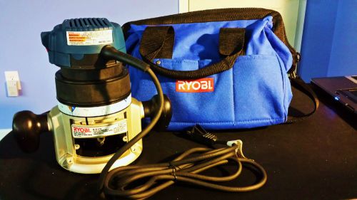 RYOBI Router R181FB With carrying case and Hickery Wood Working Bits