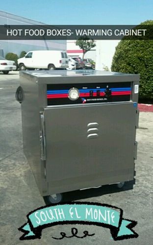 HEATED WARMING HOLDING CABINET- HOT FOOD BOXES- WILL SHIP
