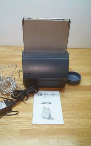 Telequip transact 2+ coin dispenser charcoal with power cord/cable/keys and box for sale