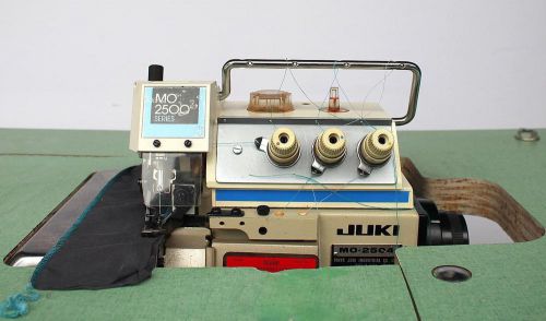 JUKI MO-2504 Overlock Serger 1-Needle 3-Thread Industrial Sewing Machine 110V