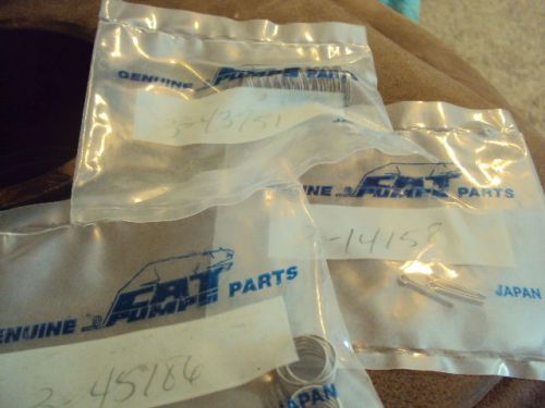 3 Cat Pump Cotter Pins 3 Inlet Valve Springs &amp; 3 Valve Springs For 4SF Pump