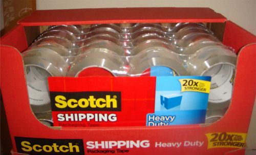 48 Rolls Scotch 3M 3850 Heavy Duty Shipping Packaging Tape 1.88 in x 54.6 yd
