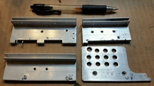 Aluminum heat sink and aluminum plate.