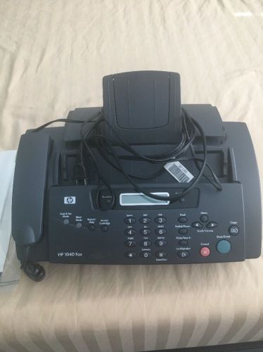 HP 1040 Fax Machine. For Parts Or To Fix