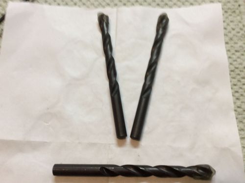 Reground 23/64&#034; HSS Jobbers Length Oxide Drill Bits