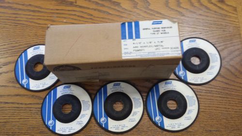 4-1/2&#034; x 1/8&#034; x 7/8&#034; Norton Norflex grinding wheels (20 pieces)