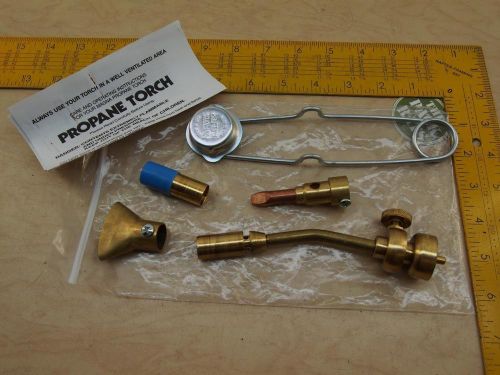 Mag torch 7pc propane torch kit: sparker, pencil &amp; utility burner, soldering tip for sale