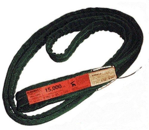 Slingmax tpxc 1000 twin path extra covermax nylon round sling, endless, green, for sale
