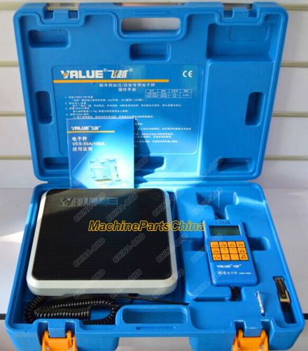 New Refrigerate Charging Scale HVAC VES-50A Electronic Balance Precision