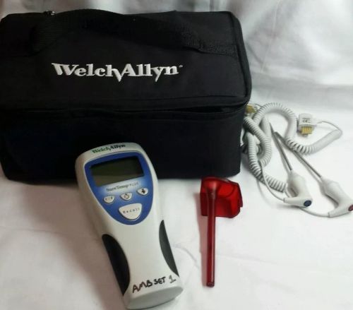 WELCH ALLYN Sure Temp Plus Thermometer Kit 690&amp;692 Oral Rectal Probe w/o Covers