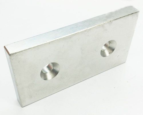 1Pcs Strong Block Rare Earth Neodymium Magnets N35 100mx50mmx10mm Hole Magnet