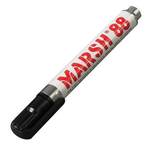 Marsh marsh xylene dye type valve activated marker with fiber tip (pack of 12) for sale