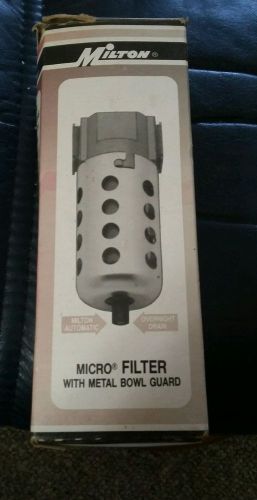 Milton 3/8&#034; Micro Filter w/Metal Bowl Guard #1019