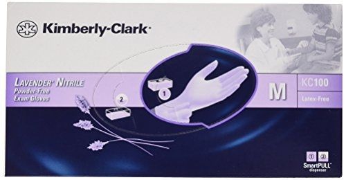 Kimberly Clark Safety 52818 Nitrile Exam Gloves, Medium, Lavender (Pack of 250)