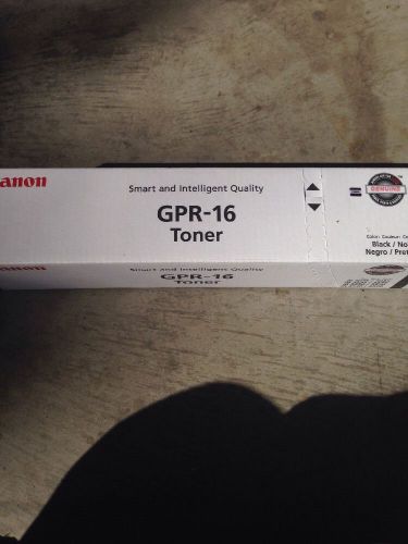GENUINE CANON GPR-16 9634A003AA BLACK TONER CARTRIDGE~NEW