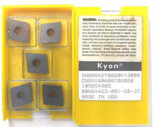 KENNAMETAL CNGA542T0820 KY3000 Ceramic Insert Pack of 10 Insert(s)