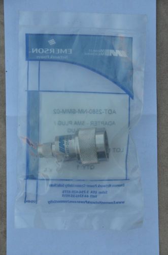 Midwest Microwave ADT-2580-NM-SMM-02, Type N Male to SMA Male Adapter