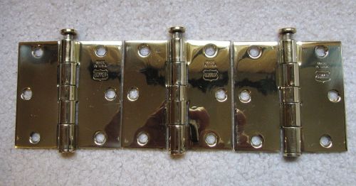 Bommer Quality Brass Hinges 3.5” X 3.5”  5001-350-605