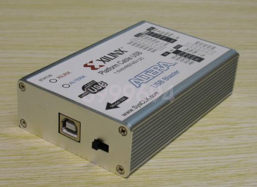 2 in 1 Xilinx Altera FPGA CPLD USB Download Cable JTAG Platform Blaster 3.3V 5V