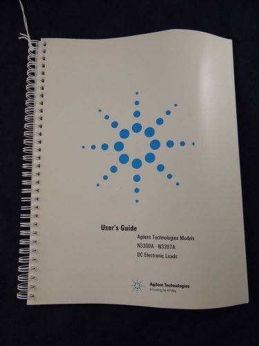 Agilent Technologies Models N3300A-N3307A Systems User&#039;s Guide Manual