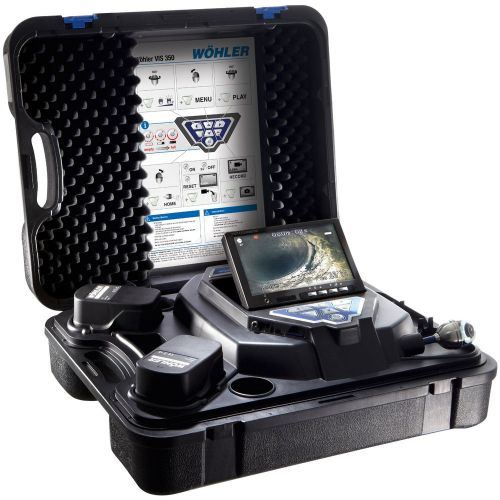 Wohler VIS 350 Plus Video Inspection Camera with extra 1in camera 8927