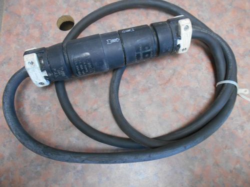 USED HUBBELL 21414B/21415B  RECEPTACLE AND PLUG WITH 6&#039; CORD