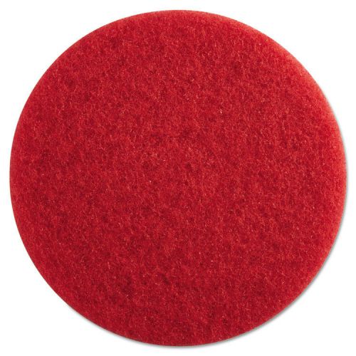 &#034;standard floor pads, 13-inch diameter, red, 5/carton&#034; for sale