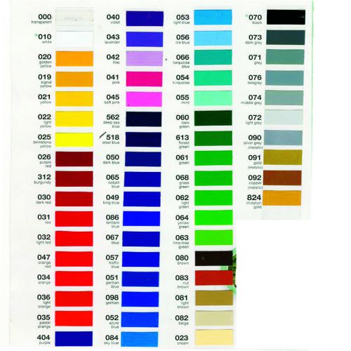 Oracal 651 vinyl sheets 12x12  10 sheets !! hobby and crafts