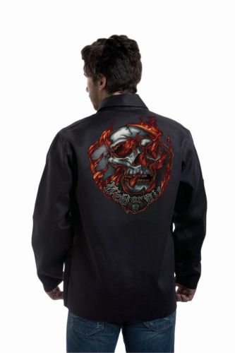Tillman 9062 &#034;weld or die&#034; fr onyx welding jacket  m - 3x for sale