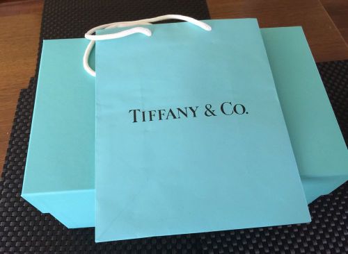 Tiffany &amp; Co Gift Box &amp; Bag Excellent