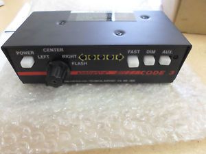 New code 3 arrowstik switch control head // pn t16001 t81423 with bracket for sale