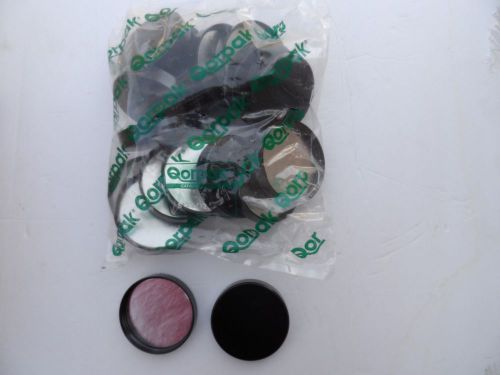 Qorpak Black Phenolic Caps with Pulp/Tin Foil Liners 288 Pc case 63-400  5132/12