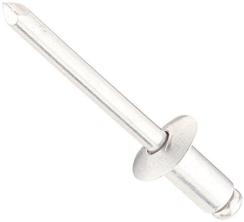 Small parts 5052 aluminum open end blind rivet with aluminum break pull mandrel, for sale